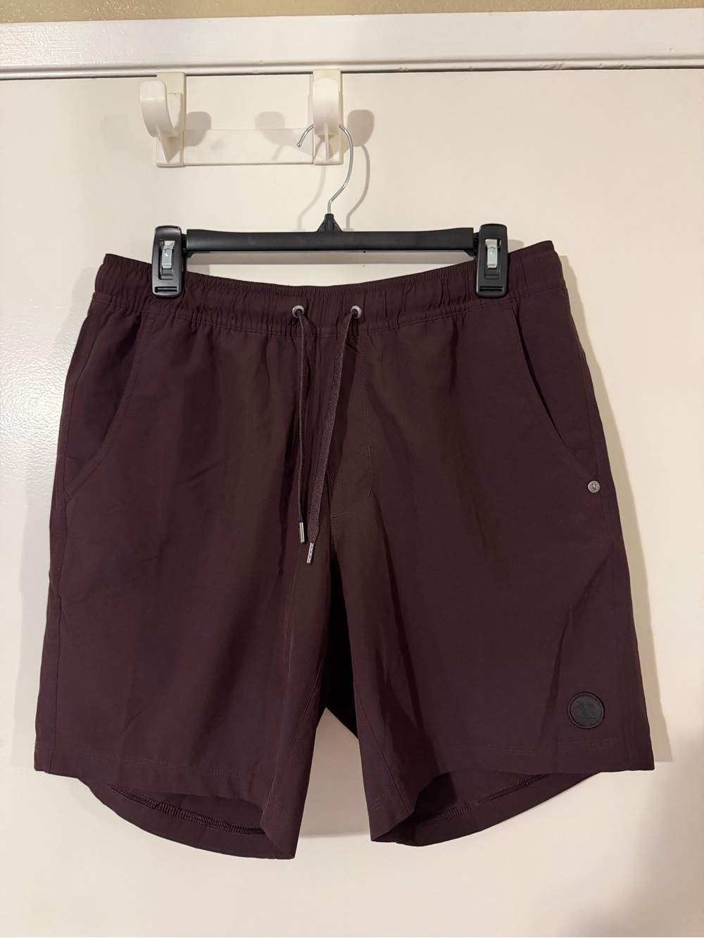 Vuori Maroon Kore Shorts